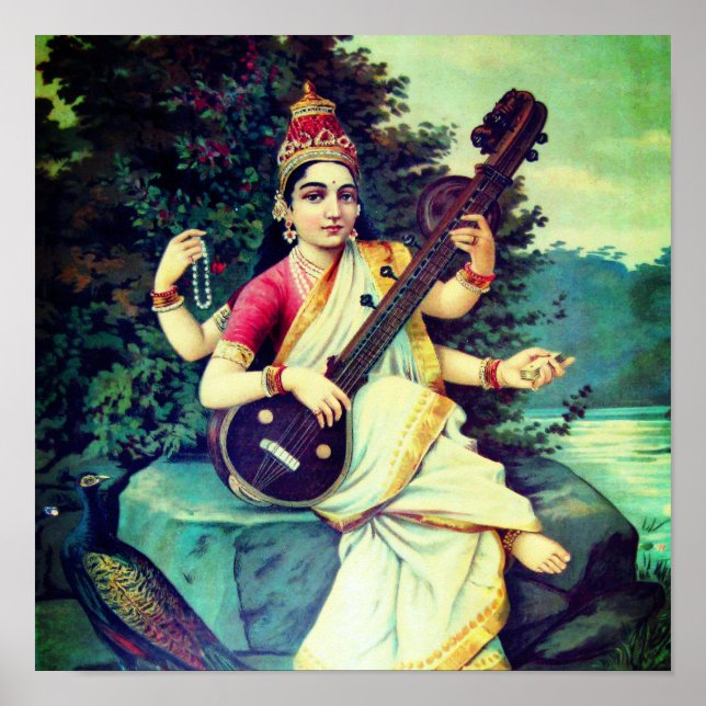 Saraswati Poster (Framsidan)