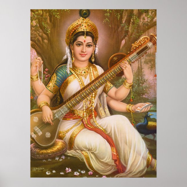 Saraswati Poster (Framsidan)