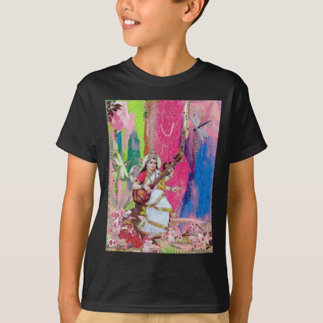 Saraswati Tee Shirt (Framsida)