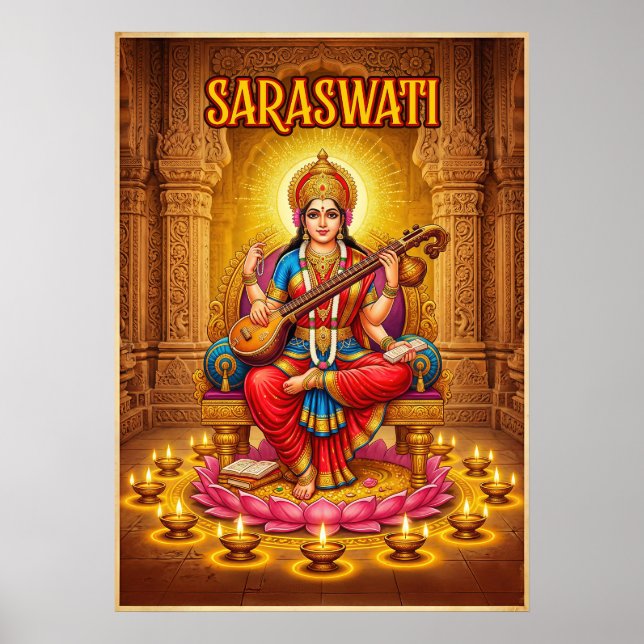 Saraswati V07 Poster (Framsidan)