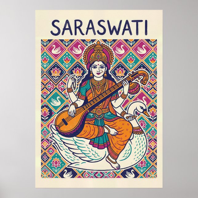 Saraswati V08 Poster (Framsidan)