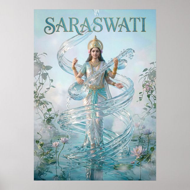 Saraswati V10 Poster (Framsidan)