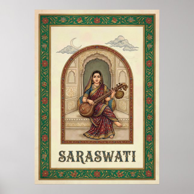 Saraswati V11 Poster (Framsidan)