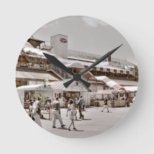 Saratoga 1864 rund klocka