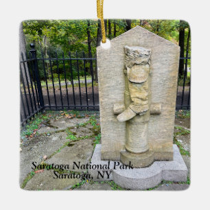Saratoga nationalpark julgransprydnad keramik