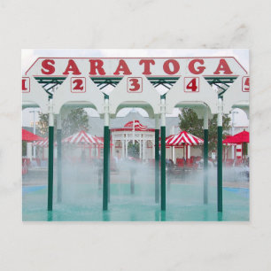 Saratoga Springs poolens spelområde Vykort
