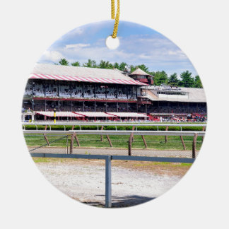 Saratoga Tävling Course och Clare Court Julgransprydnad Keramik