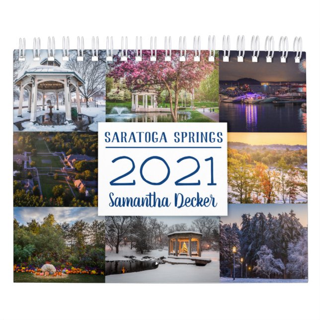 Saratoga Vår Kalender 2021 (Omslag)