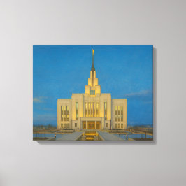 Saratoga Vår Utah Temple Painting™ LDS Canvas