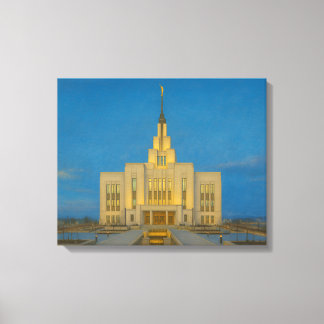 Saratoga Vår Utah Temple Painting™ LDS Canvas