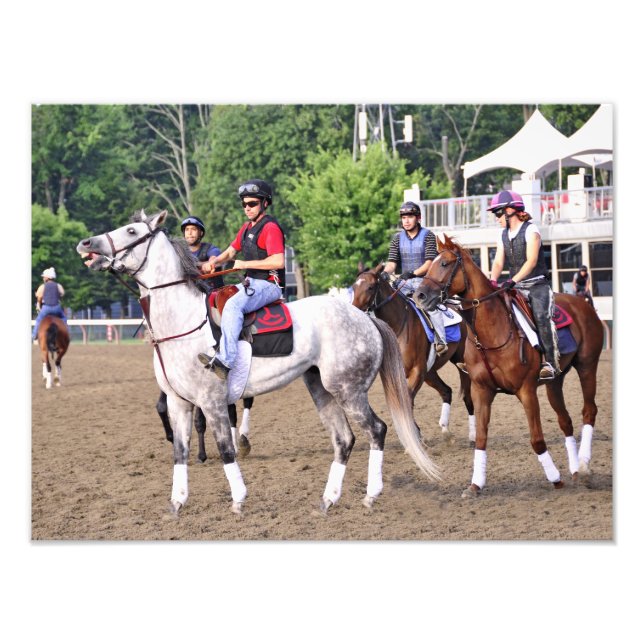 Saratoga Workouts sedan 1863 Fototryck (Framsidan)