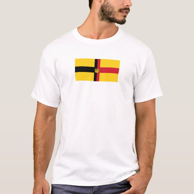 Sarawak 1870 flagga tee shirt (Framsida)