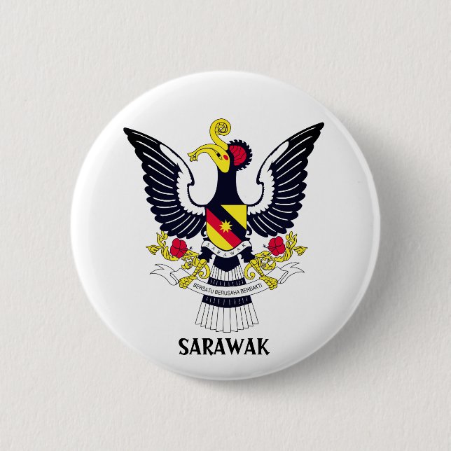 Sarawak Jackat av Arm - MALAYSIA Knapp (Framsida)
