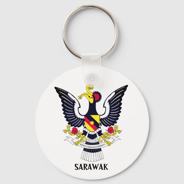 Sarawak Jackat av Arm - MALAYSIA Nyckelring (Framsida)