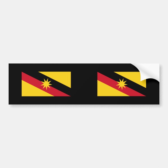 Sarawak Malaysia Bildekal (Framsidan)