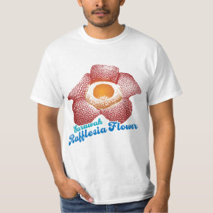 Sarawak Rafflesia blomma Tee Shirt