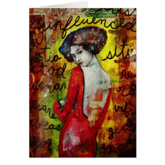 Sårbart försök hälsningskort