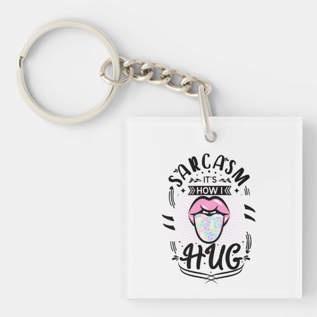 Sarcasm är hur jag kramar citat (Framsidan)