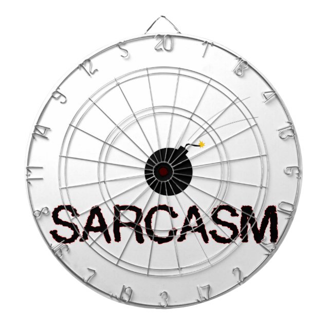 Sarcasm Bombed Darttavla (Framsidan)