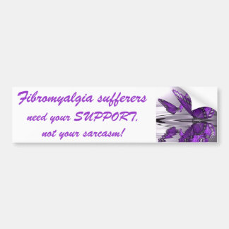 Sarcasm för Fibromyalgiaservice inte Bildekal