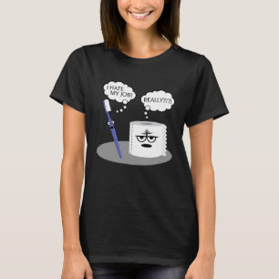 Sarcasm I Hjärtar min Verkligen Toothbrush Toilet T Shirt