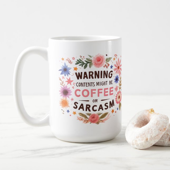 Sarcasm Kaffemugg (Med munk)