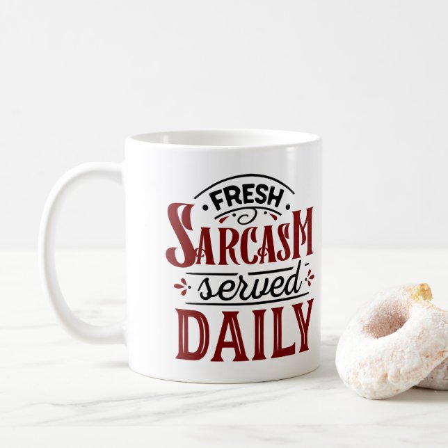 Sarcasm Kaffemugg (Med munk)