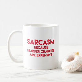 Sarcasm - Lustig citat Kaffemugg