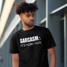 SARCASM,Lustigt t skjortor. Membranskjorta. Sarkas