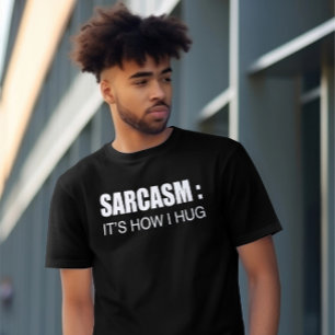 SARCASM,Lustigt t skjortor. Membranskjorta. Sarkas T Shirt