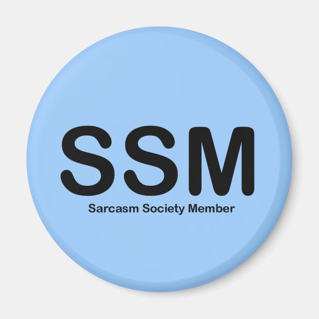 Sarcasm Magnet (Framsidan)