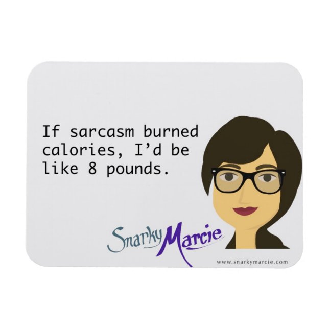 Sarcasm Magnet (Horisontell)