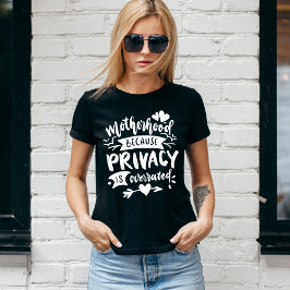 Sarcasm Moderskap, lustig Mamma T Shirt