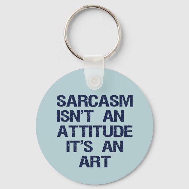 Sarcasm Nyckelring (Framsida)
