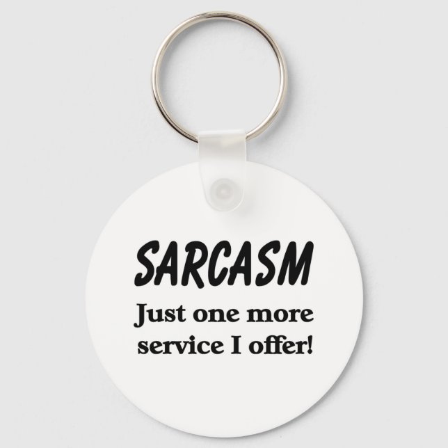 Sarcasm Nyckelring (Framsida)