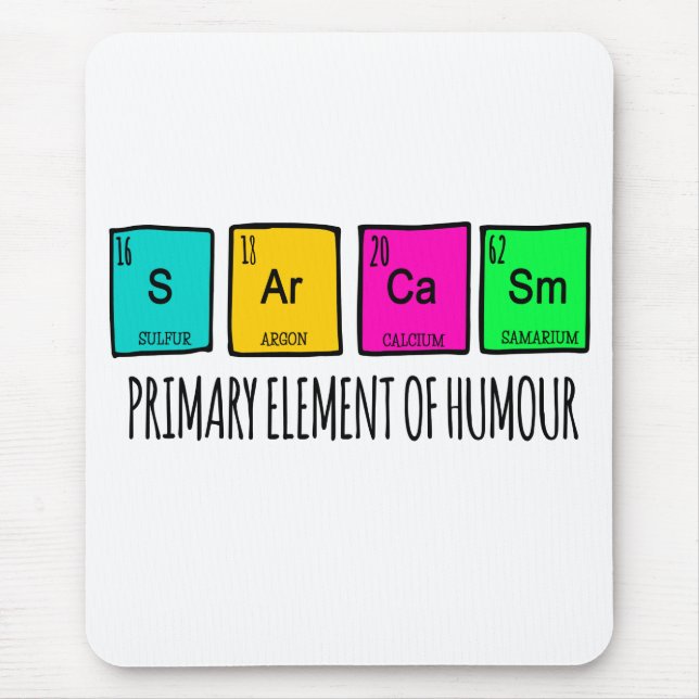 Sarcasm Primary Inslag of Humor Science Musmatta (Framsidan)