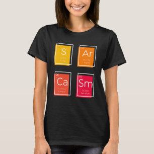 Sarcasm Primary Inslag som säger Humor T Shirt