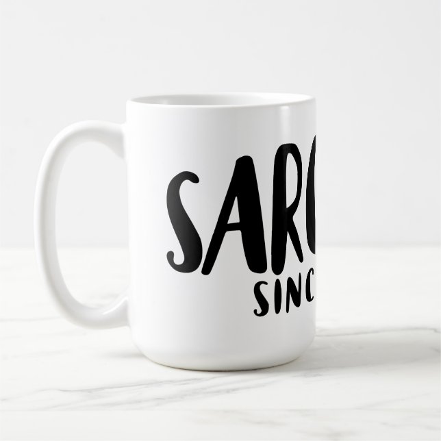 SARCASM sedan födseln Kaffemugg (Vänster)