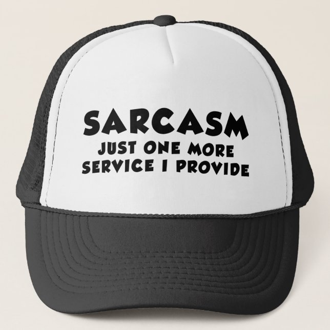 Sarcasm Service Keps (Framsida)
