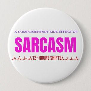 Sarcasm Sjuksköterskeknapp – En Kompletterande Bie Knapp