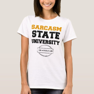Sarcasm State Bella+Canvas Boxy Skörd Top T-Shirt