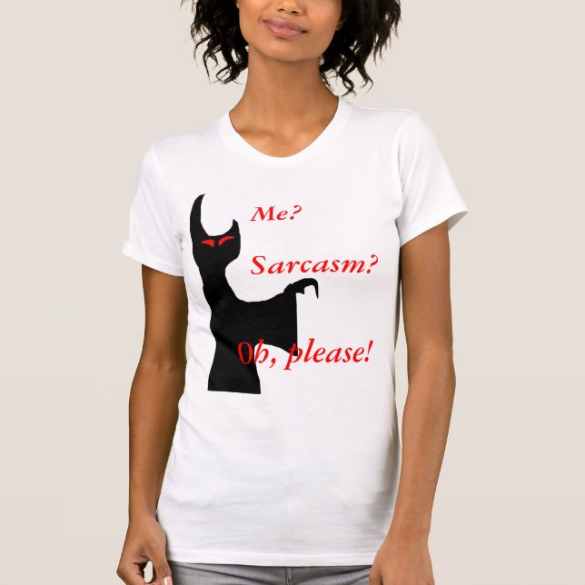 Sarcasm T-shirt (Framsida)