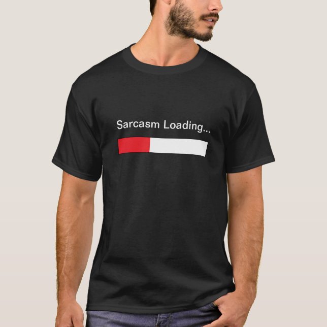Sarcasm T Shirt (Framsida)