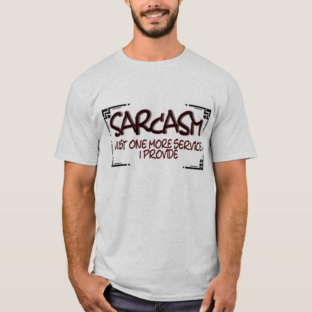 Sarcasm Tee (Framsida)