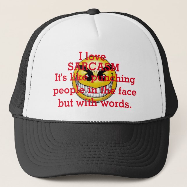 Sarcasm Truckerkeps (Framsida)