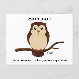 Sarcasm Uggla - vykort