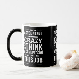 Sarcasmcitationstecken mig förmiddagrevisor magisk mugg