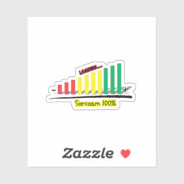 SarcasmMeter Klistermärken