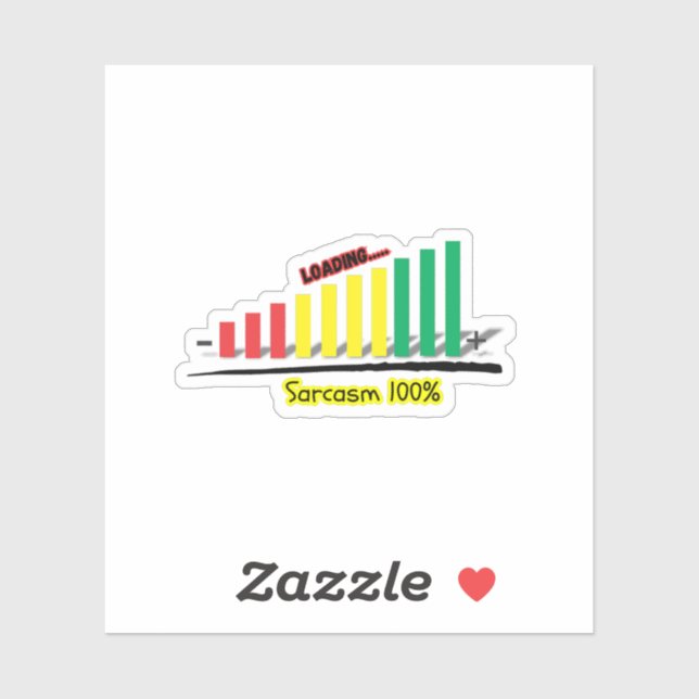 SarcasmMeter Klistermärken (Ark)