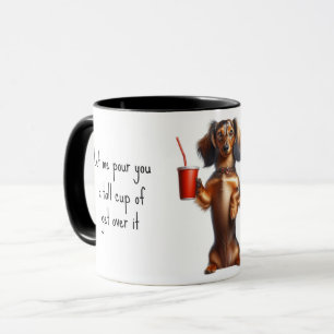 SARCASTIC DACHSHUND MUGG